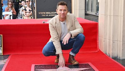 Ewan McGregor gets Hollywood Walk of Fame star