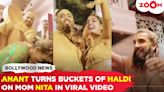 Anant Ambani Covers Nita Ambani in Haldi Paste in Viral Video; Ranveer Singh Steals the Show