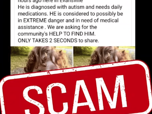 'Brandon Cooper' Missing? Evansville Police Alert Public About Online Scam Involving Fake Reports Of Autistic Child