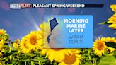 Plan for a mild to warm Mother's Day weekend