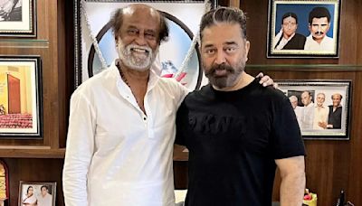 Rajinikanth gives thumbs-up to Kamal Haasan's 'Indian 2', talks about 'Vettaiyan'