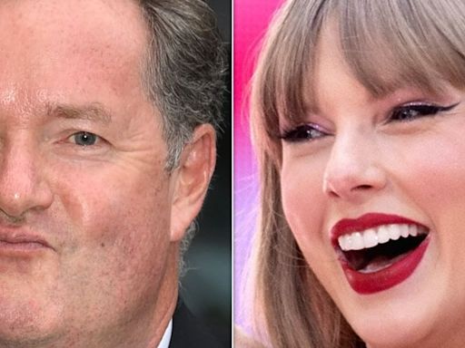 Piers Morgan Scoffs At 'Mean' Friendship Bracelet He Was Given At Taylor Swift Concert