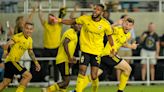 Sean Zawadzki's 98th minute equalizer leads Columbus Crew to 1-1 draw against New England