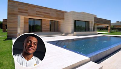 Inside Mbappe's £9m Madrid pad where Bale used to live with pool and golf area