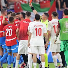 Unwanted Euro record set after brawl chaos at end of Turkey vs Czechia game