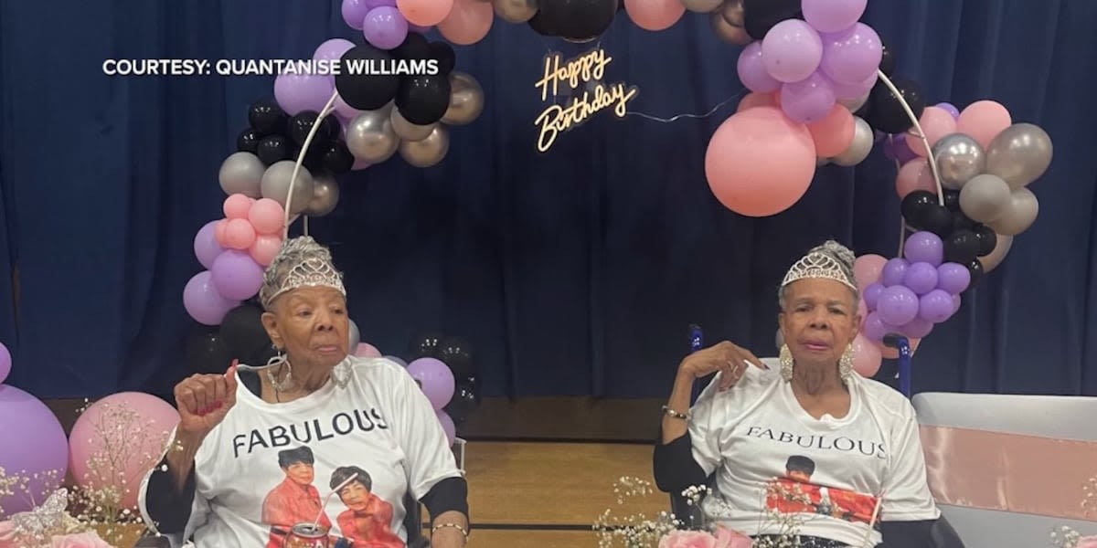 Twin sisters celebrate their 100th birthdays: ‘Life is very precious’