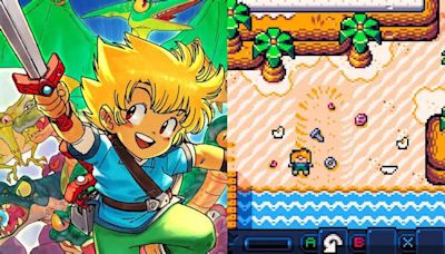 Castaway es un homenaje en toda regla a Zelda Link's Awakening y lo podrás jugar próximamente en Steam