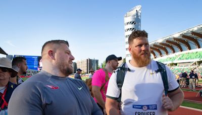 Ryan Crouser talks recent injury struggles after cruising through shot put prelims