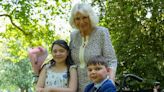 Camilla hosts child heroes Lyla O'Donovan and Tony Hudgell