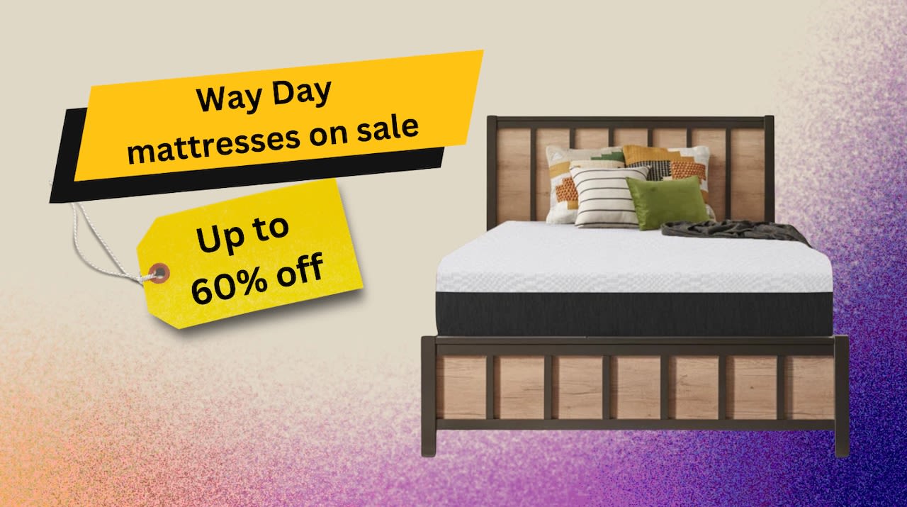 Get up to 60% off on popular mattresses this Way Day 2024: Sealy, Chime, more