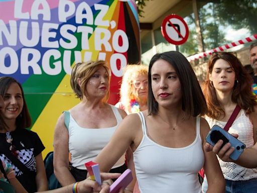 Irene Montero pide cesar a la directora del Instituto de las Mujeres: "No es más grave la corrupción que la transfobia"