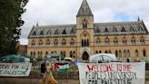 Oxford University students arrested at pro-Palestinian sit-in