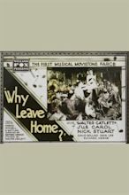 Why Leave Home? (1929) - Posters — The Movie Database (TMDB)