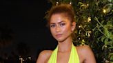 Zendaya's Neon Tennis Ball Dress Plunged Way Past Her Belly Button