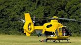Air ambulance rushes to park after 'young person hit by motorbike'