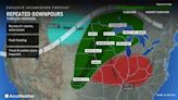 Daily threat of powerful thunderstorms with hail, heavy rain in central, eastern US