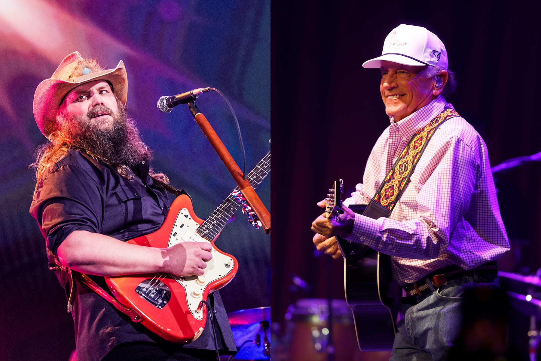 George Strait and Chris Stapleton Revive the Twang in ‘Honky Tonk Hall of Fame’ Duet