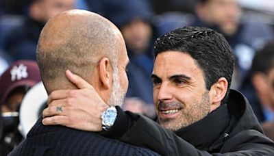 Mikel Arteta 'inspired' by Pep Guardiola and Jurgen Klopp to lead Arsenal to title glory