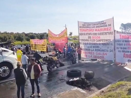 Bloqueo en México-Puebla: caos en la carretera hoy 7 de agosto | EN VIVO