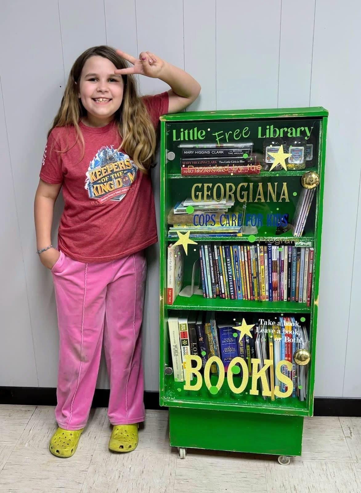 Georgiana Police Department launches little free library