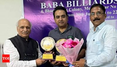 Double delight for Sundeep Gulati, wins senior Billiards and 15-Red snooker titles | More sports News - Times of India