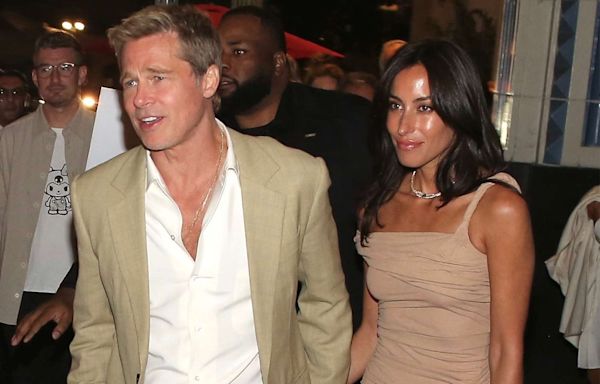 Brad Pitt and Girlfriend Ines de Ramon Have Chic Date Night After 'Wolfs' L.A. Premiere