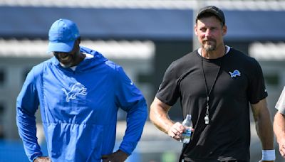 Dan Campbell is back for the Lions OTAs