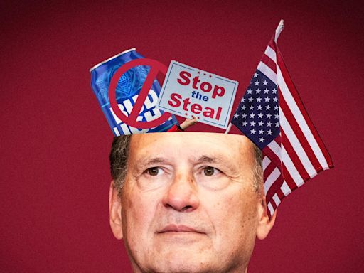 Evidence Is Building That Samuel Alito’s Brain Is Filled to the Brim With Right-Wing Internet Chum