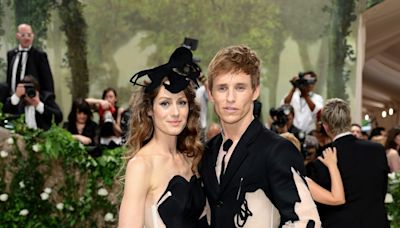 Eddie Redmayne and Hannah Bagshawe Wore Matching Steve O Smith Looks to the Met Gala 2024