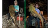 Man catches 50-pound catfish in Arkansas lake — then his sister catches another one