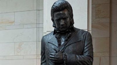 Hello, I'm Johnny Cash's statue: A monument to the singer is unveiled at the US Capitol