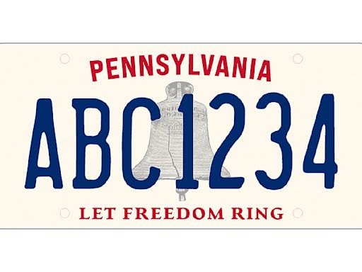 Pennsylvania is getting a new license plate that features the Liberty Bell