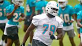 Report: Dolphins cut OT Larnel Coleman