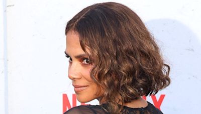 Halle Berry Stuns In Jaw-Dropping See-Through Ensemble At Her Film Premiere