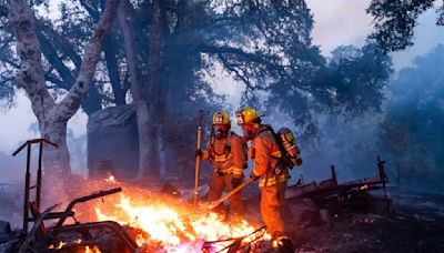 Point Fire burning in Bay Area consumes 1,100 acres, destroys buildings