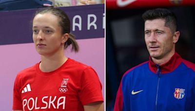 Iga Swiatek and Robert Lewandowski victims of cyber attack leaking 'fake tests'