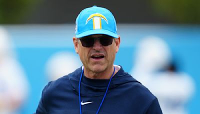 NFL Fans React to Jim Harbaugh's Latest Unusual Antics at Chargers Training Camp