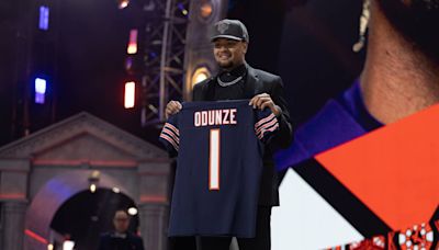 Bears 1st-rounder Rome Odunze couldn't believe his new team's meager receiving record