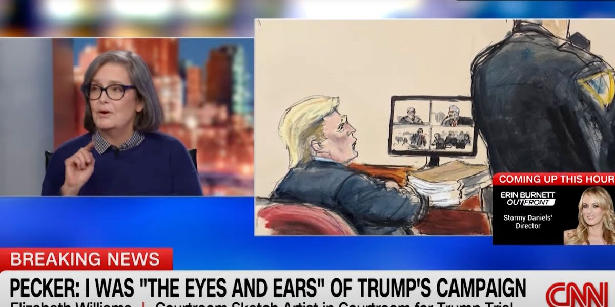 Courtroom Sketch Artist Pinpoints Testimony That Seemed To 'Really Get To' Trump