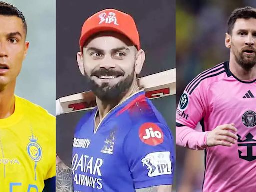 'Virat Kohli up there with Cristiano Ronaldo and Lionel Messi': Former Kiwi skipper hails India superstar | Cricket News - Times of India