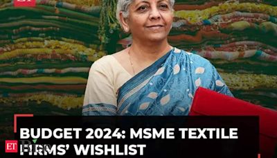 Budget 2024: MSME textile firms want compliance burden reduced, sops for capacity building