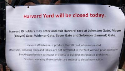 Harvard latest school to see pro-Palestinian encampments