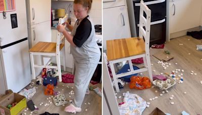 Trolls say neighbours should report my messy house - my child’s a wrecking ball