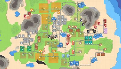 Steam免費極簡基地建設Mini Settlers：Prologue 灰色管線貫穿城市 打造完美自動化輸送網路 - Cool3c