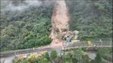 淨水廠員工躲死劫 陽金公路坍方恢復雙向通行