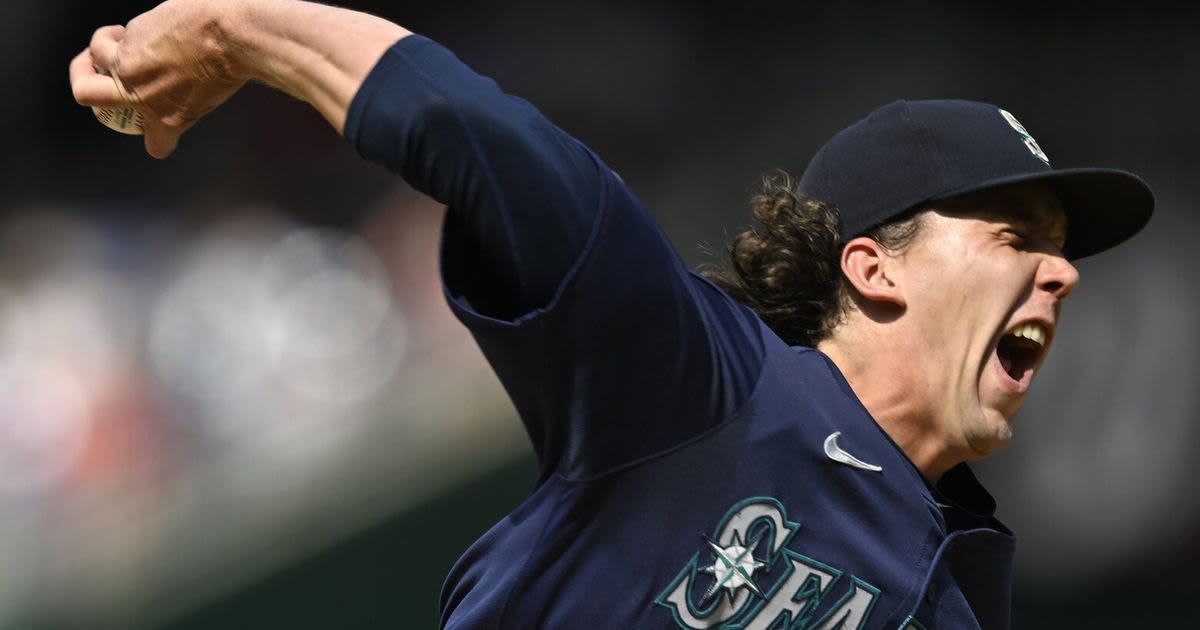 Mariners waste superb start from Logan Gilbert, fall to Nationals for 4th straight loss