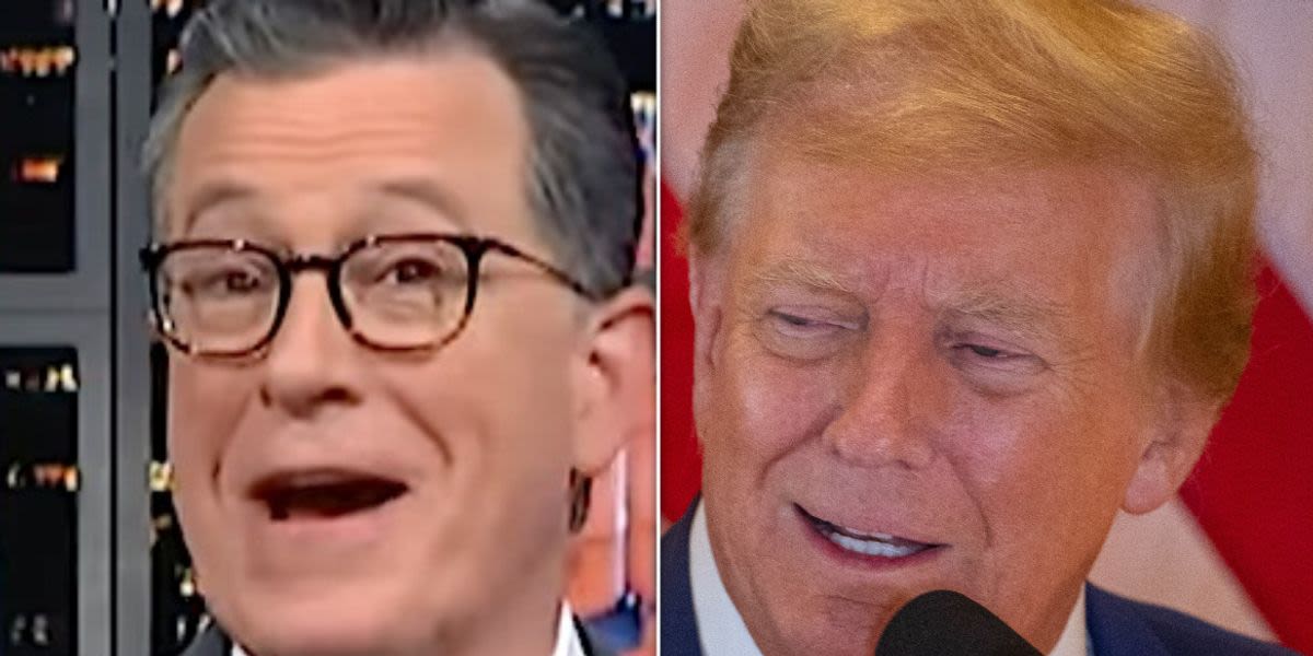 Stephen Colbert's Audience Goes Wild With 1 Brutally Honest Message For Trump