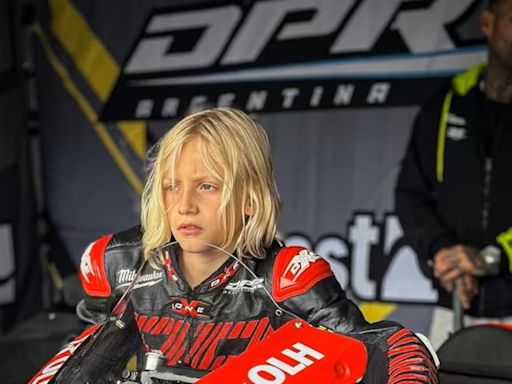 Fallece el niño prodigio del motociclismo argentino