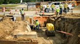 Sinkhole closes portion of Raeford Road after heavy rainfall in Fayetteville