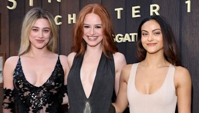 “Riverdale ”stars Madelaine Petsch, Lili Reinhart, and Camila Mendes reunite at “The Strangers: Chapter 1” premiere